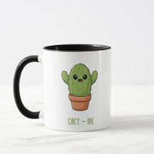 Cact-Us Funny Cactus Couple Pun Anniversary Gift