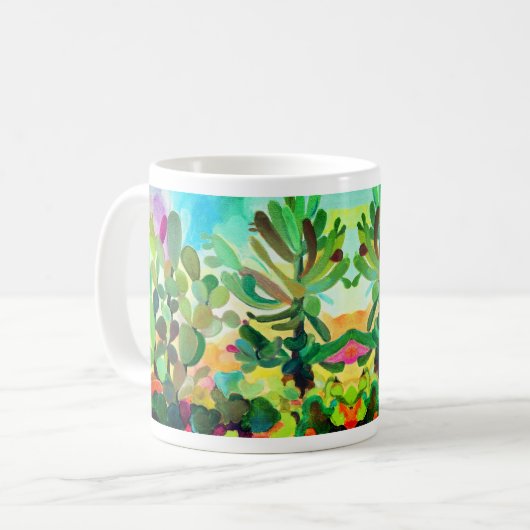 Mug Cacti couleur (Devant gauche)