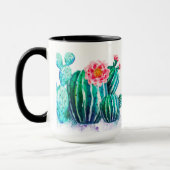 Mug cactus aquarelle (Gauche)