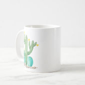 Mug Cactus Cactées Aquarelle Désert Sud-Ouest Succulen (Devant gauche)