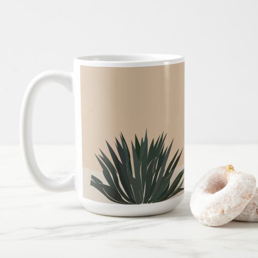 Mug Cactus Cactus Cactus Succulent Cactus (Avec donut)