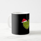 Mug Cactus Coeur Noël (Devant gauche)