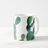 Mug Cactus Craze : Tendance de l'aquarelle tropicale (Devant droit)