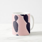 Mug Cactus Cuteness : Motifs pastel doux (Devant droit)