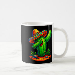 Mug Cactus dabbing cinco de mayo mexicain