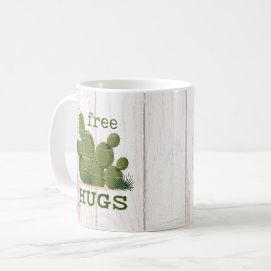 Mug Cactus de Free Hugs (Devant gauche)