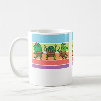 Mug Cactus de jardinage rétro vintage amusant