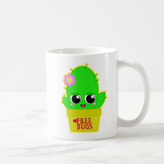 Mug Cactus de Kawaii (Droite)