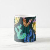 Mug Cactus dessiné à la main : sans couture scandinave (Centre)