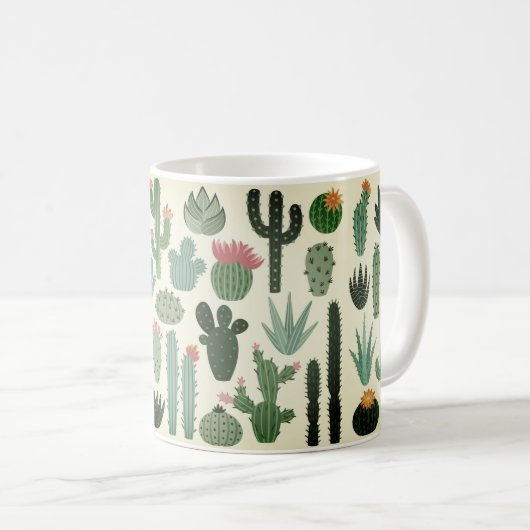 Mug Cactus du désert (Devant droit)