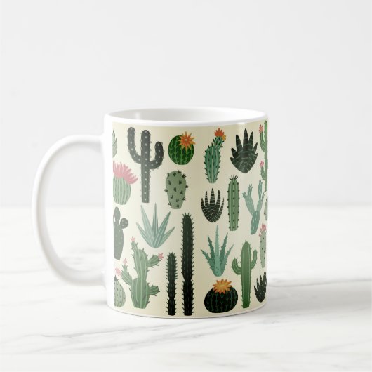 Mug Cactus du désert (Gauche)