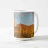 Mug Cactus du Saguaro au coucher du soleil, Arizona (Devant droit)