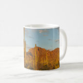 Mug Cactus du Saguaro au coucher du soleil, Arizona (Devant droit)