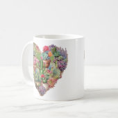 Mug Cactus En Forme Coeur (Devant gauche)