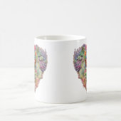 Mug Cactus En Forme Coeur (Centre)