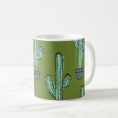 Mug Cactus en pots (Devant droit)