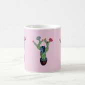Mug Cactus épineux avec des fleurs (Centre)
