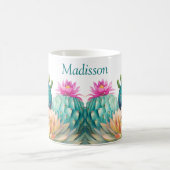 Mug Cactus Et Succulent Avec Nom (Centre)