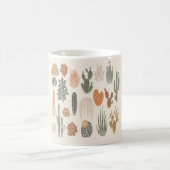 Mug Cactus et succulent motif sans soudure (Centre)