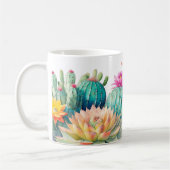 Mug Cactus et Succulentes Avec Nom (Gauche)