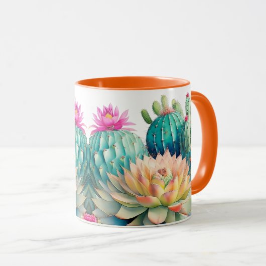 Mug Cactus Et Succulents (Devant droit)