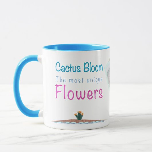 Mug Cactus Fleurit Les Fleurs Les Plus Uniques (Gauche)