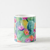 Mug Cactus Flower Art Desert Coloré Sud-ouest Fun (Centre)
