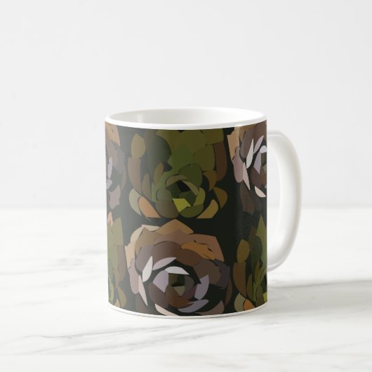Mug Cactus Green Botanical Cactus (Devant droit)