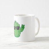 Mug cactus heureux (Devant droit)