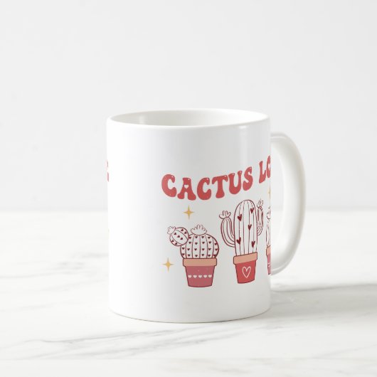 Mug Cactus Love (Devant droit)