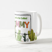Mug Cactus Maman Bienheureuse (Devant droit)