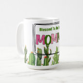Mug Cactus Maman Bienheureuse (Devant gauche)