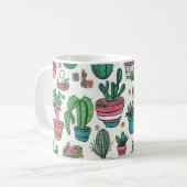 Mug Cactus Motif Succulent (Devant gauche)