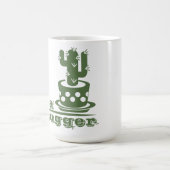 Mug Cactus Pas un gros cactus drôle dire (Centre)