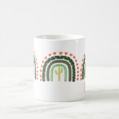 Mug Cactus Rainbow NAME Orange Green Modern Desert (Centre)