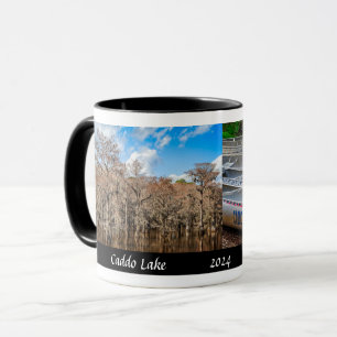 Mug Caddo Lake State Park, arbres de cyprès - Concepte