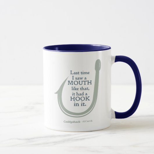 Mug Caddyshack | Dernier Temps J'Ai Vu Une Bouche Comm (Droite)