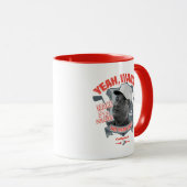 Mug Caddyshack | Ouais, Tu Veux Faire 14 $ La Dure Faç (Devant droit)
