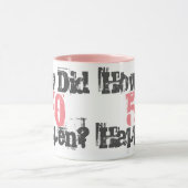 Mug Cadeau 50e anniversaire. Comment 50 Sont-Ils Arriv (Centre)