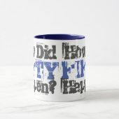 Mug Cadeau 50e anniversaire. Comment La Cinquante Est- (Centre)