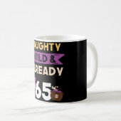 Mug Cadeau 65 ans femme Halloween sorcière (Devant droit)