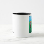 Mug Cadeau à café Humour de golf (Centre)