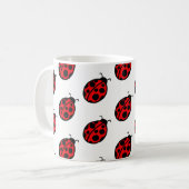 Mug Cadeau à café Red Ladybug (Devant gauche)