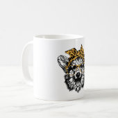 Mug Cadeau à l'amant de chien de Corgi Funny (Devant gauche)