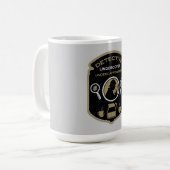 Mug Cadeau À Thème Inspecteur (Devant gauche)