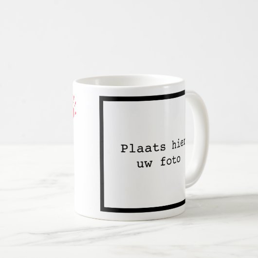 Mug Cadeau a une photo pour maman (Devant droit)