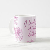 Mug cadeau acrylique violet (Devant gauche)