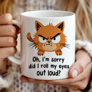 Mug Cadeau Amoureux des chats Sarcastique Antisocial K