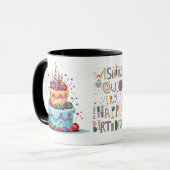Mug Cadeau Anniversaire (Devant gauche)