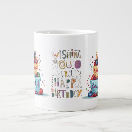 Mug Cadeau Anniversaire (Devant)
